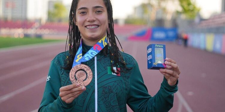 Sigue Tamaulipas aportando medallas para México en Parapanamericanos Junior 2025