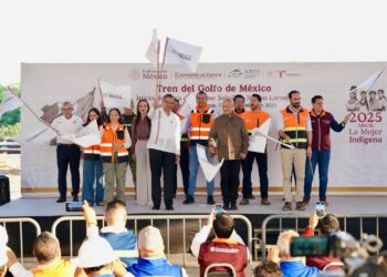 Inicia construcción del tren  Nuevo Laredo–Saltillo; será la frontera más importante de América Latina