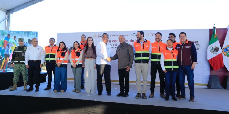 Inicia construcción del tren Nuevo Laredo–Saltillo; será la frontera más importante de América Latina