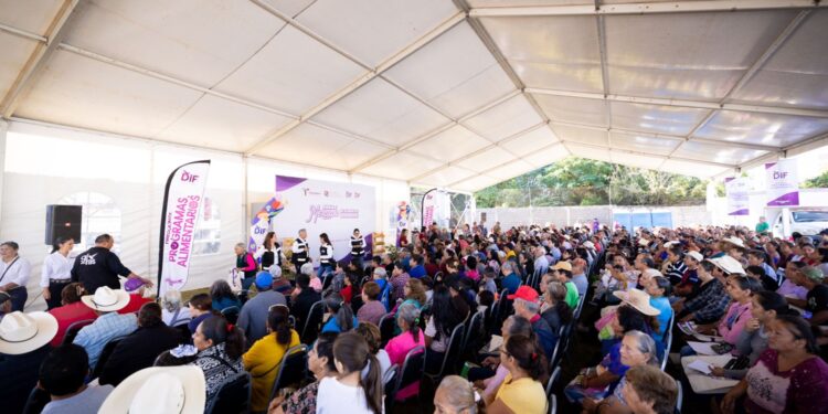 DIF Tamaulipas lleva el Mercado de Alimentos “Come Bien, Vive Bien” a las familias de Jiménez