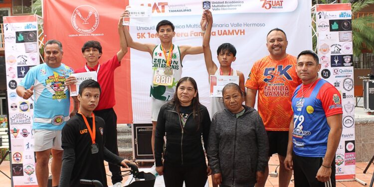 Realiza la UAT con éxito carrera pedestre en Valle Hermoso