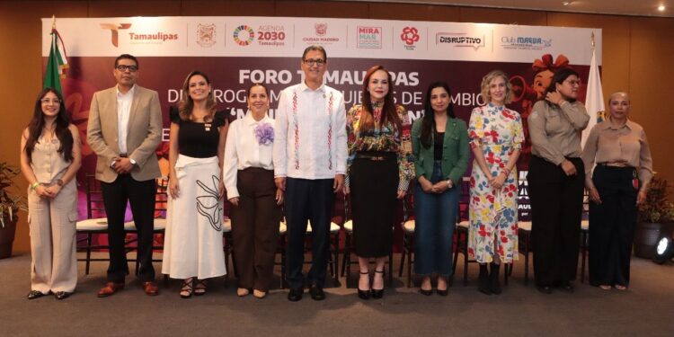 Participa STPS en Foro Tamaulipas del Programa Mujeres de Cambio “Mujeres al Timón”