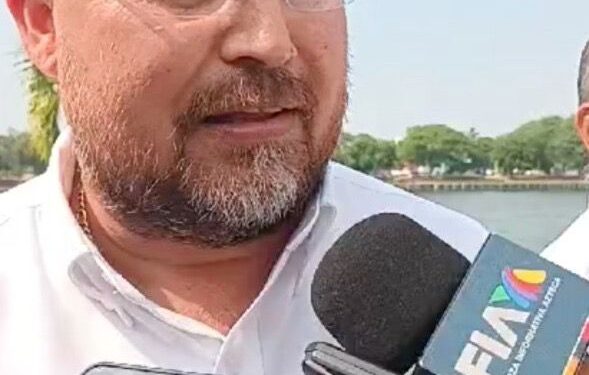 Destaca secretario general de Gobierno avances en saneamiento durante la firma de convenio en La Pedrera