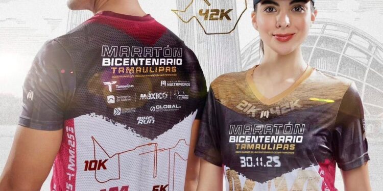 Se apuntan 1,670 corredores en Maratón Bicentenario Matamoros