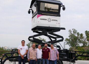 Refuerza SEBIEN vigilancia en parque La Loma en la capital tamaulipeca