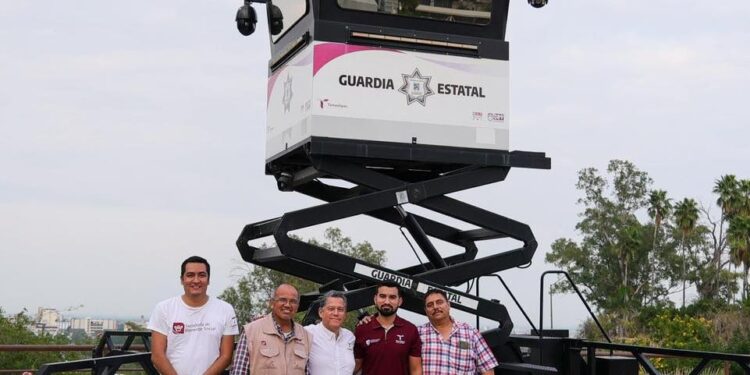 Refuerza SEBIEN vigilancia en parque La Loma en la capital tamaulipeca