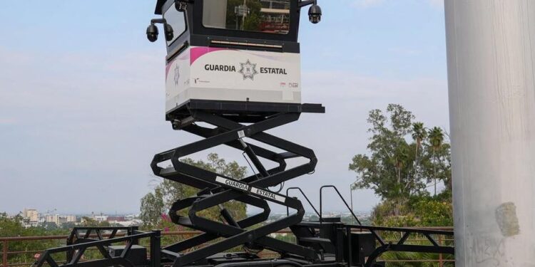 Refuerza SEBIEN vigilancia en parque La Loma en la capital tamaulipeca