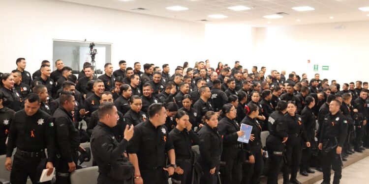 Con conferencia enfocada a la salud mental, Guardia Estatal conmemora el Día Naranja