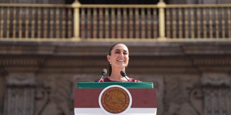 Acompaña Américo a la presidenta Sheinbaum en celebración de 7 años de la 4T