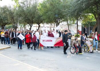 Fortalece caminata “Juntos en Cada Paso por la Inclusión”, conciencia social sobre los derechos de las personas con discapacidad