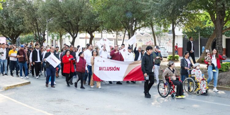 Fortalece caminata “Juntos en Cada Paso por la Inclusión”, conciencia social sobre los derechos de las personas con discapacidad