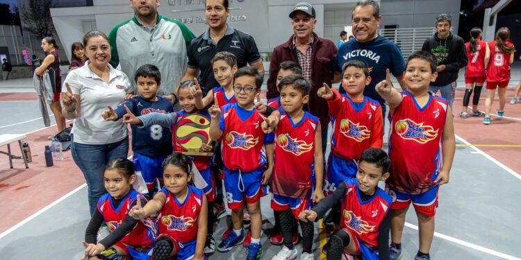 Surgen primeros campeones del Torneo de Básquetbol del INDE “Doctor Américo Villarreal Anaya”