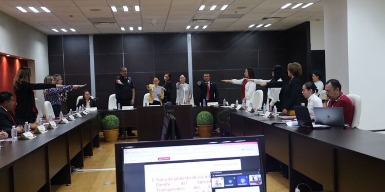 Instala Tamaulipas el Comité del Subsistema de Transparencia