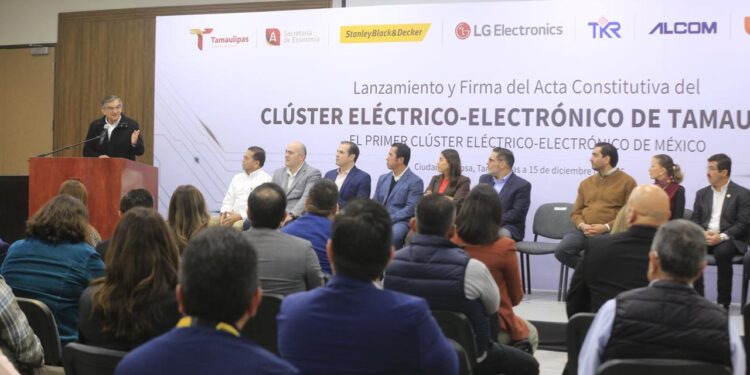 Tamaulipas hace historia con la creación del primer Clúster Eléctrico–Electrónico de México