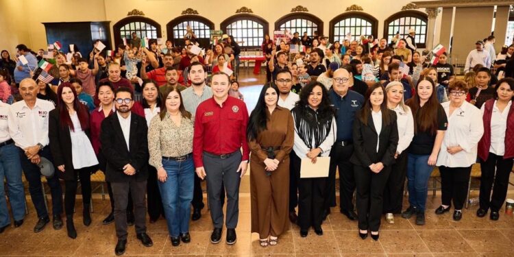 Entrega ITM 250 actas de doble nacionalidad a niñas, niños y adolescentes en Gustavo Díaz Ordaz