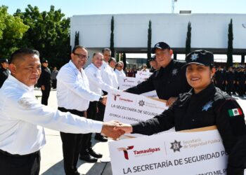Reconoce SSPT trabajo realizado en aseguramiento de armas y a egresados del Curso de Medicina Táctica Policial
