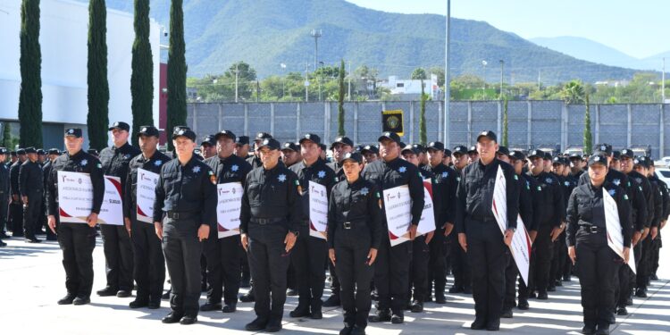 Reconoce SSPT trabajo realizado en aseguramiento de armas y a egresados del Curso de Medicina Táctica Policial