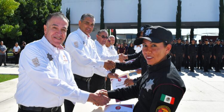 Reconoce SSPT trabajo realizado en aseguramiento de armas y a egresados del Curso de Medicina Táctica Policial