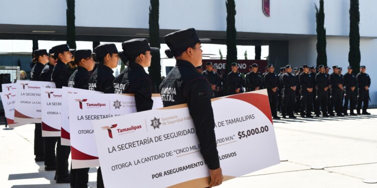 Reconoce SSPT trabajo realizado en aseguramiento de armas y a egresados del Curso de Medicina Táctica Policial