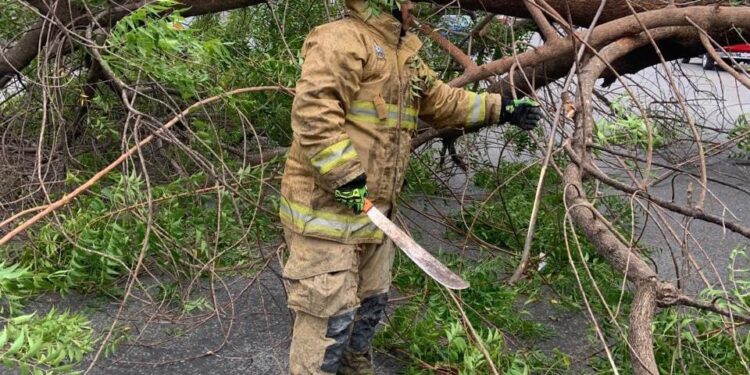 Atiende Municipio reportes ciudadanos por afectaciones de vendaval