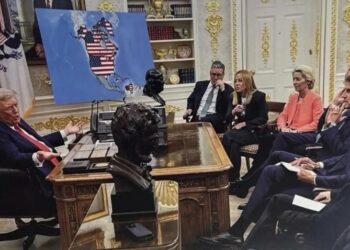 ¿Groenlandia y Venezuela como parte de EE. UU.? Las polémicas imágenes de Donald Trump