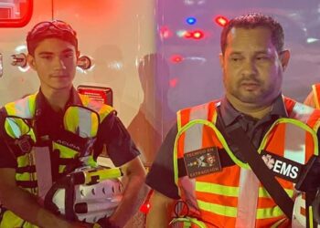 El sacrificio de un héroe en Matamoros: el comandante que salvó una vida y hoy despide a su hijo entre llamas