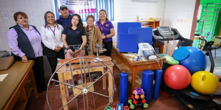 Equipa DIF Tamaulipas Unidades Básicas de Rehabilitación en municipios prioritarios