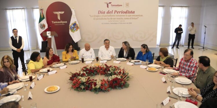 Imprescindible labor de las y los periodistas para un mejor Tamaulipas: Américo