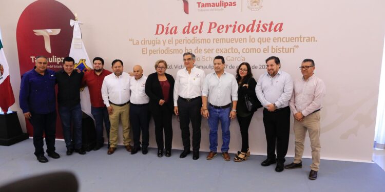 Imprescindible labor de las y los periodistas para un mejor Tamaulipas: Américo