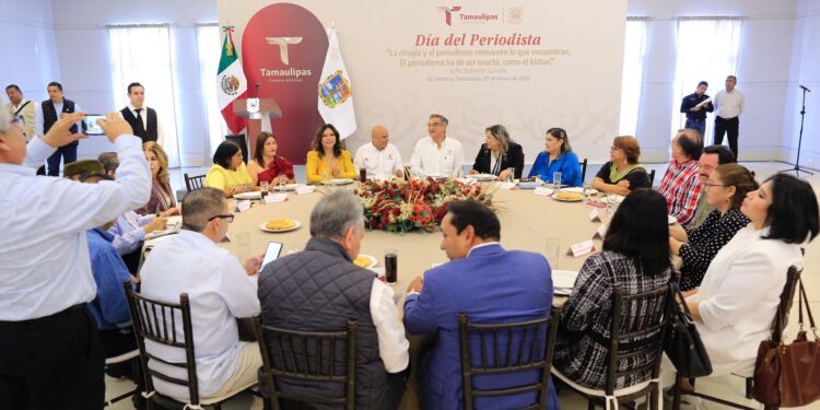Imprescindible labor de las y los periodistas para un mejor Tamaulipas: Américo