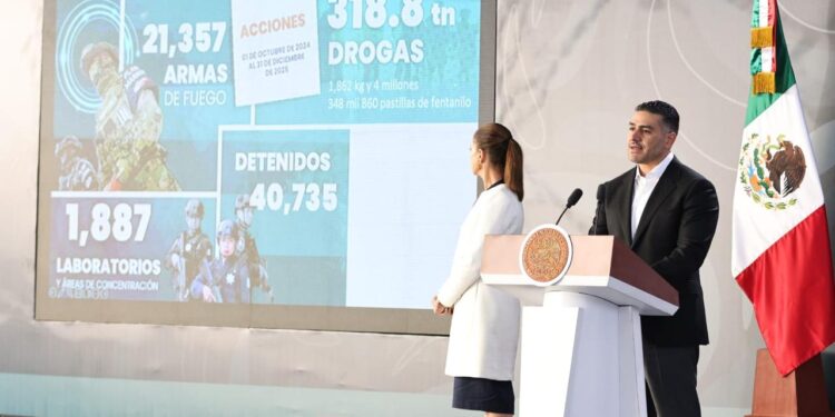 Balance de seguridad 2026: Harfuch reporta caída del 40% en homicidios dolosos