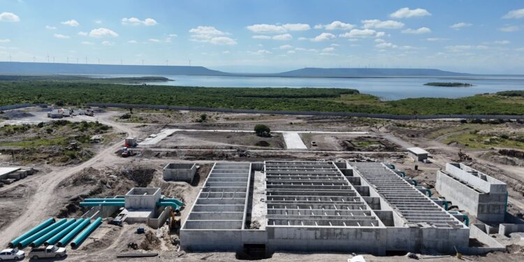 Fortalece Gobierno de Tamaulipas abasto de agua en la capital con planta potabilizadora