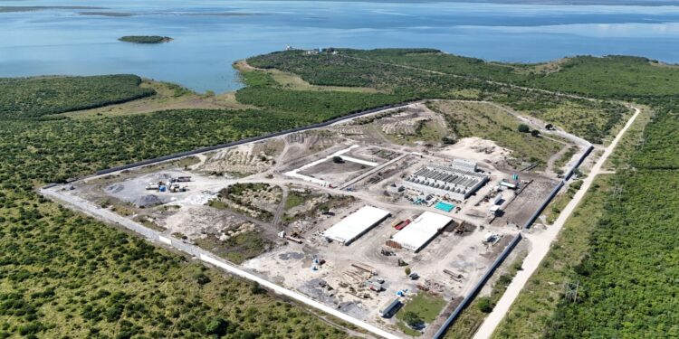 Fortalece Gobierno de Tamaulipas abasto de agua en la capital con planta potabilizadora