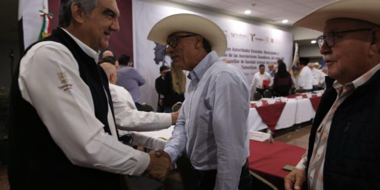Tamaulipas refuerza acciones contra el gusano barrenador; no se cerrará comercialización del ganado: Berdegué Sacristán