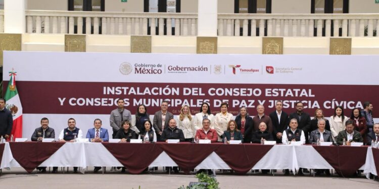 Instala Tamaulipas Consejos de Paz y Justicia Cívica; es primera entidad donde se entregan títulos a asociaciones religiosas