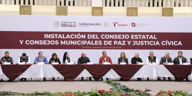 Instala Tamaulipas Consejos de Paz y Justicia Cívica; es primera entidad donde se entregan títulos a asociaciones religiosas