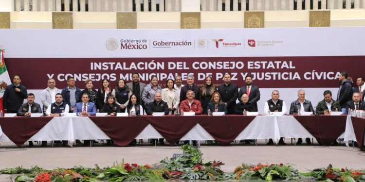 Instala Tamaulipas Consejos de Paz y Justicia Cívica; es primera entidad donde se entregan títulos a asociaciones religiosas