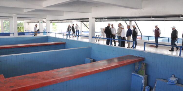 Supervisa SRHDS avances en la rehabilitación de la Planta Potabilizadora Número 1 de Matamoros