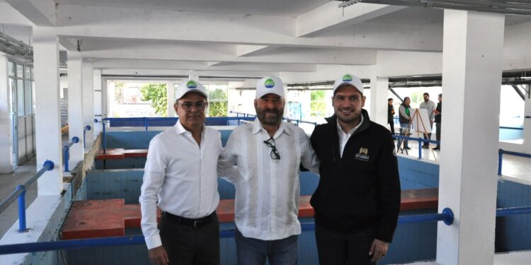 Supervisa SRHDS avances en la rehabilitación de la Planta Potabilizadora Número 1 de Matamoros