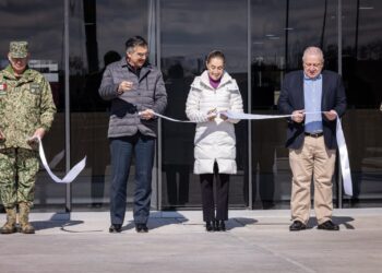 Inaugura presidenta la Agencia Nacional de Aduanas de México en Nuevo Laredo