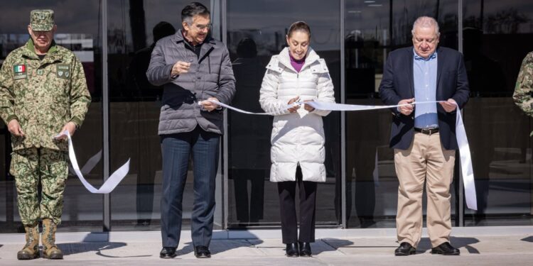 Inaugura presidenta la Agencia Nacional de Aduanas de México en Nuevo Laredo