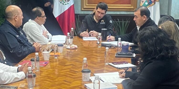 Coordinan Gobierno de Tamaulipas y Ayuntamiento de Matamoros esfuerzos en materia migratoria para la protección de la niñez binacional