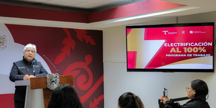 Ninguna familia en Tamaulipas se quederá sin acceso a la energía eléctrica; iniciará el Programa Electrificación al 100%