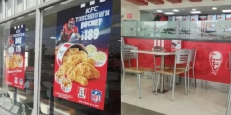​KFC Solidaridad suspendido: Familia termina en el hospital por pollo en mal estado