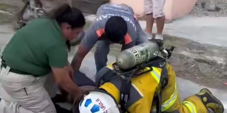 El sacrificio de un héroe en Matamoros: el comandante que salvó una vida y hoy despide a su hijo entre llamas