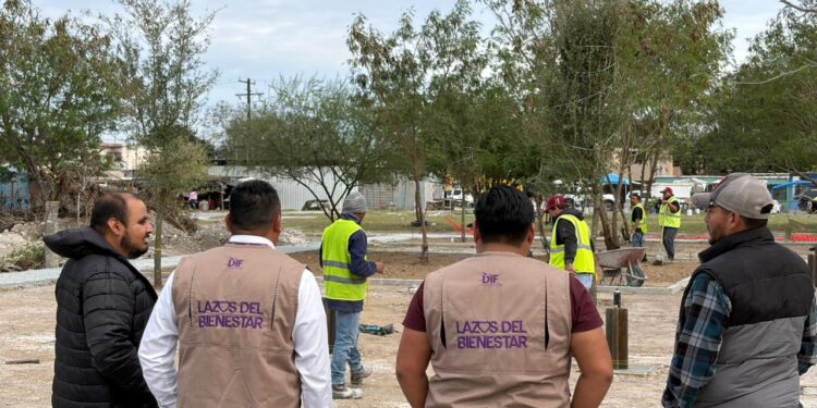 Impulsa DIF Tamaulipas construcción de parques comunitarios diseñados por las y los tamaulipecos