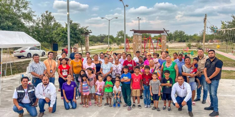 Impulsa DIF Tamaulipas construcción de parques comunitarios diseñados por las y los tamaulipecos