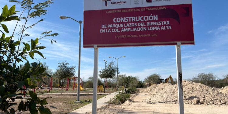 Impulsa DIF Tamaulipas construcción de parques comunitarios diseñados por las y los tamaulipecos
