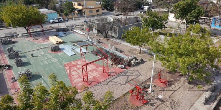 Impulsa DIF Tamaulipas construcción de parques comunitarios diseñados por las y los tamaulipecos