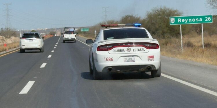 Mantiene Guardia Estatal vigilancia en accesos y principales avenidas de Reynosa